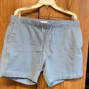 Men’s Onia Light Blue Drawstring Shorts/sz XL
